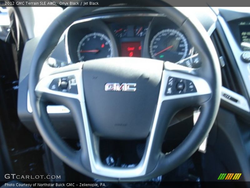 Onyx Black / Jet Black 2012 GMC Terrain SLE AWD