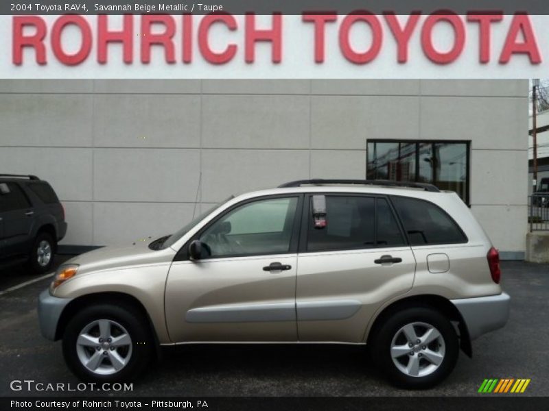 Savannah Beige Metallic / Taupe 2004 Toyota RAV4