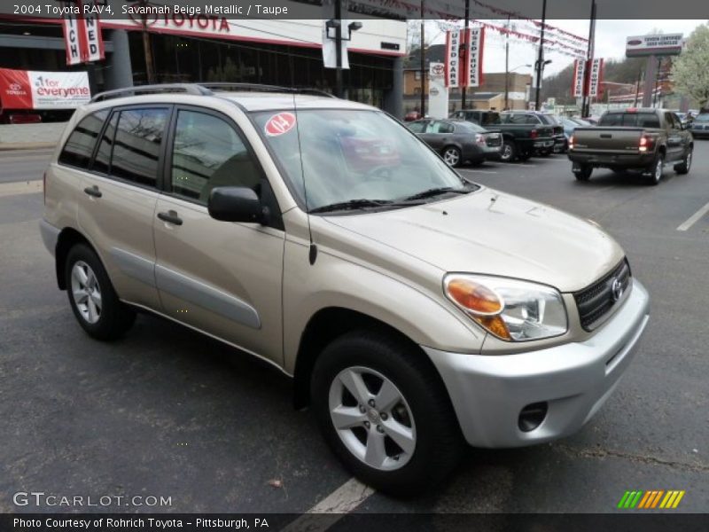 Savannah Beige Metallic / Taupe 2004 Toyota RAV4