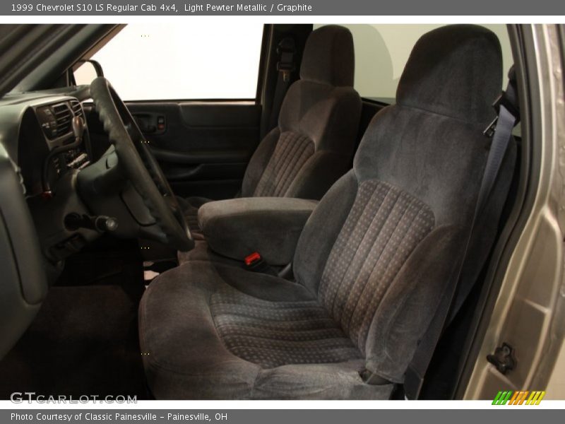  1999 S10 LS Regular Cab 4x4 Graphite Interior