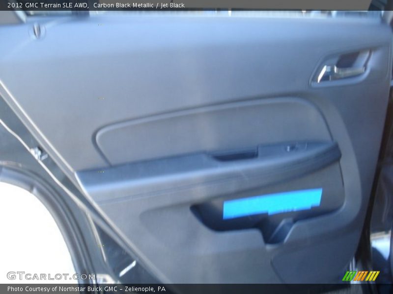 Carbon Black Metallic / Jet Black 2012 GMC Terrain SLE AWD
