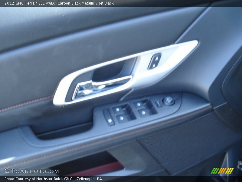 Carbon Black Metallic / Jet Black 2012 GMC Terrain SLE AWD