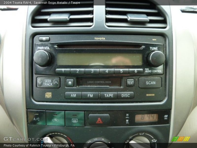 Savannah Beige Metallic / Taupe 2004 Toyota RAV4