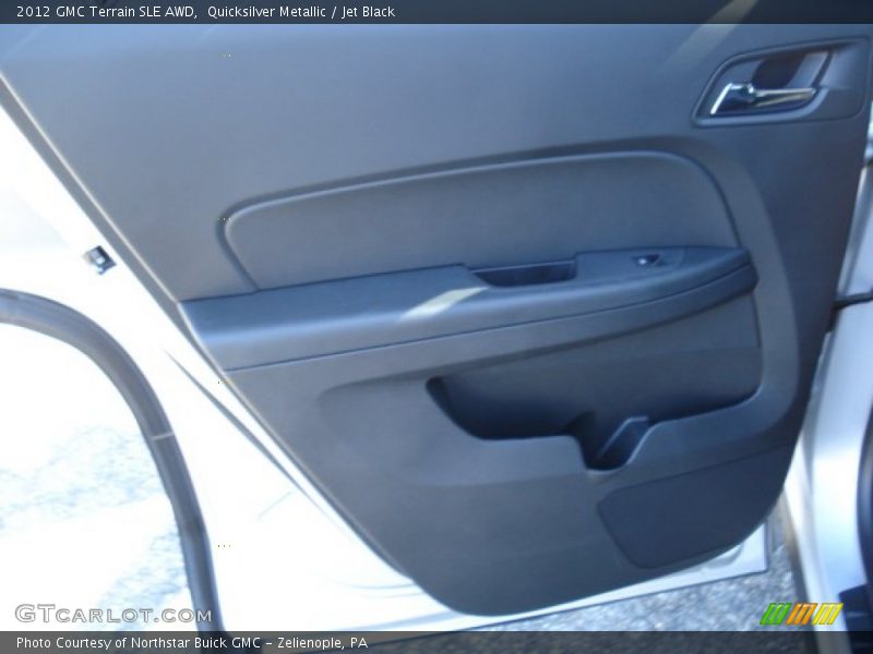 Quicksilver Metallic / Jet Black 2012 GMC Terrain SLE AWD