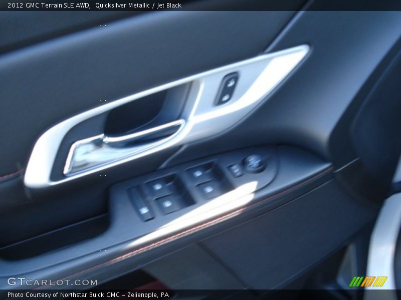 Quicksilver Metallic / Jet Black 2012 GMC Terrain SLE AWD