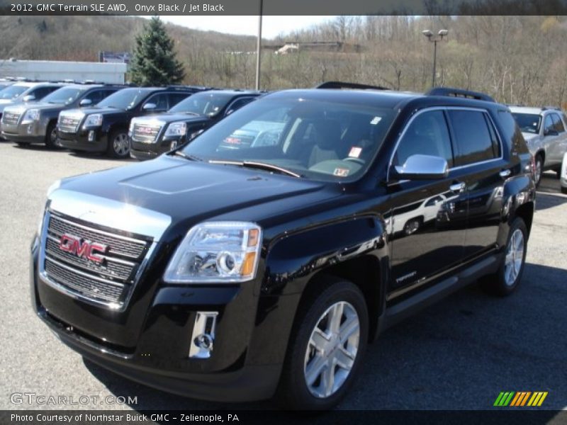 Onyx Black / Jet Black 2012 GMC Terrain SLE AWD