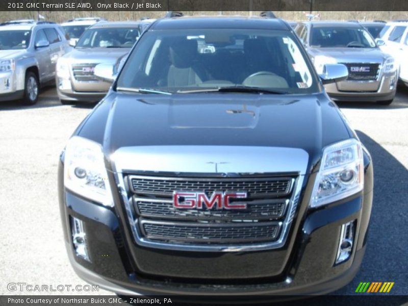 Onyx Black / Jet Black 2012 GMC Terrain SLE AWD