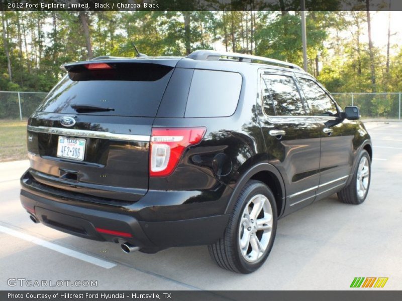 Black / Charcoal Black 2012 Ford Explorer Limited