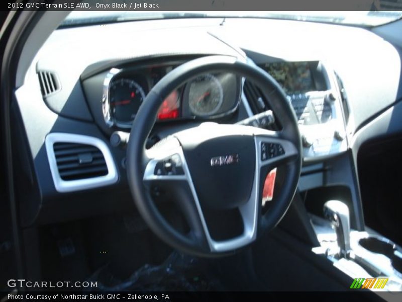 Onyx Black / Jet Black 2012 GMC Terrain SLE AWD