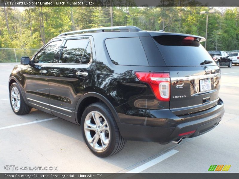 Black / Charcoal Black 2012 Ford Explorer Limited