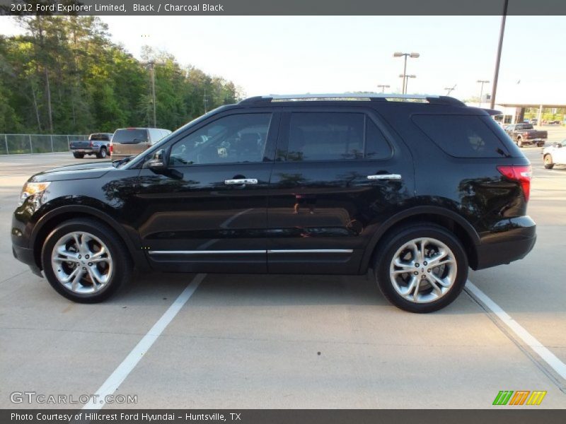 Black / Charcoal Black 2012 Ford Explorer Limited