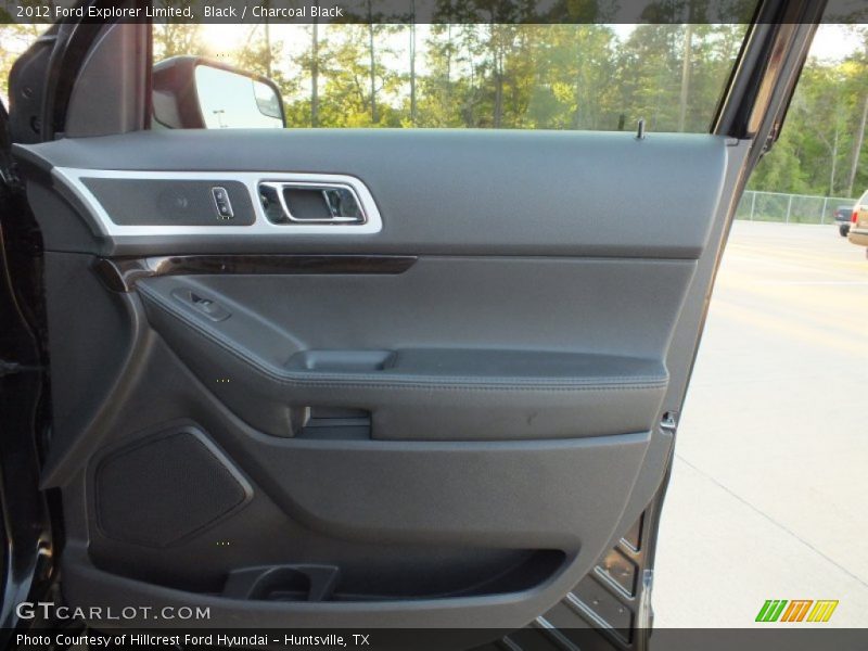 Black / Charcoal Black 2012 Ford Explorer Limited