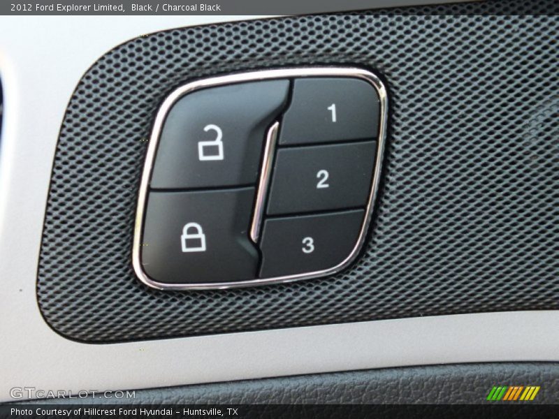 Black / Charcoal Black 2012 Ford Explorer Limited