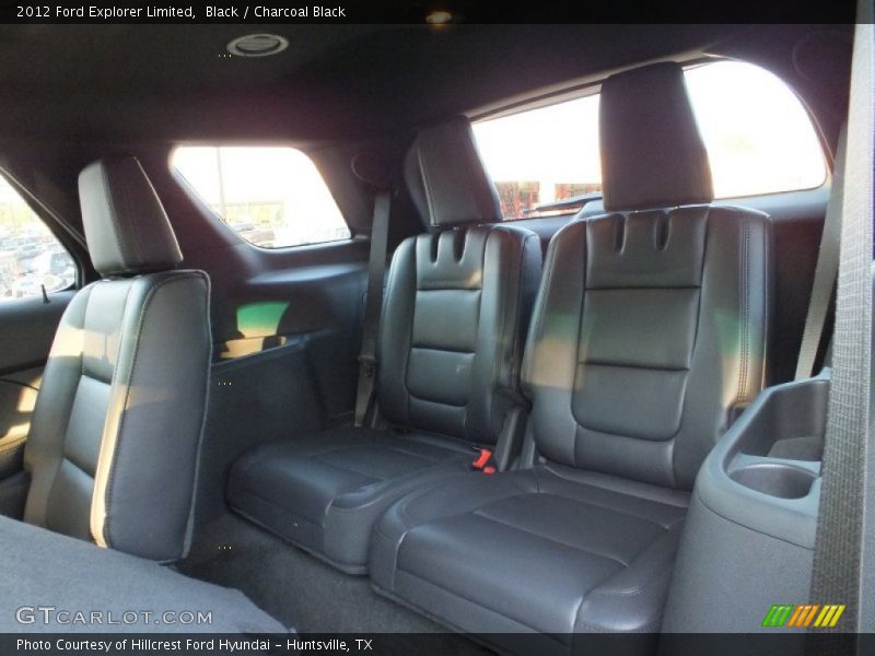 Rear Seat of 2012 Explorer Limited