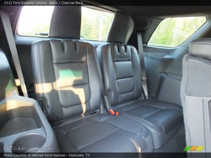 Rear Seat of 2012 Explorer Limited