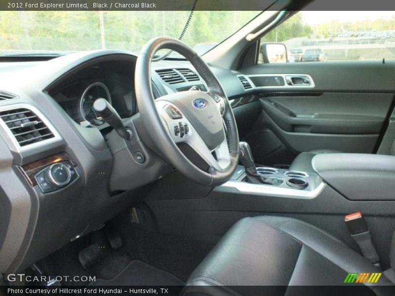 Black / Charcoal Black 2012 Ford Explorer Limited
