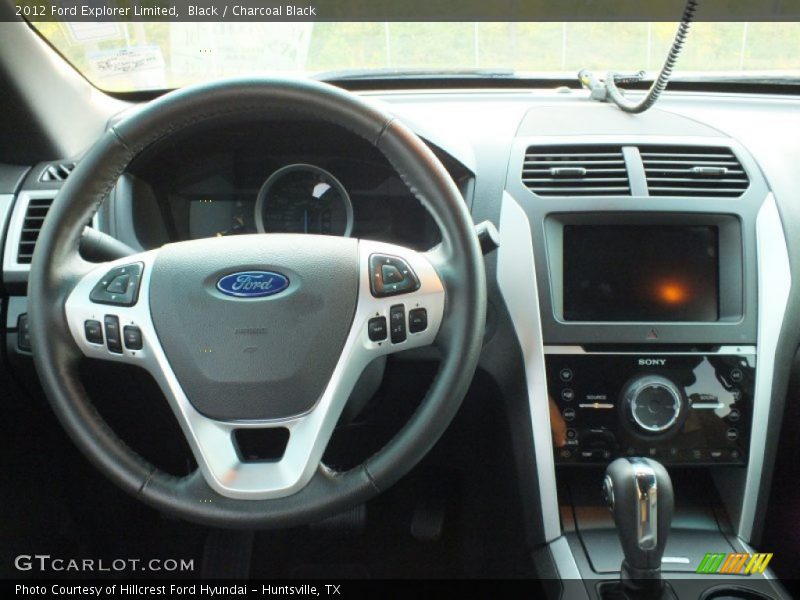 Dashboard of 2012 Explorer Limited
