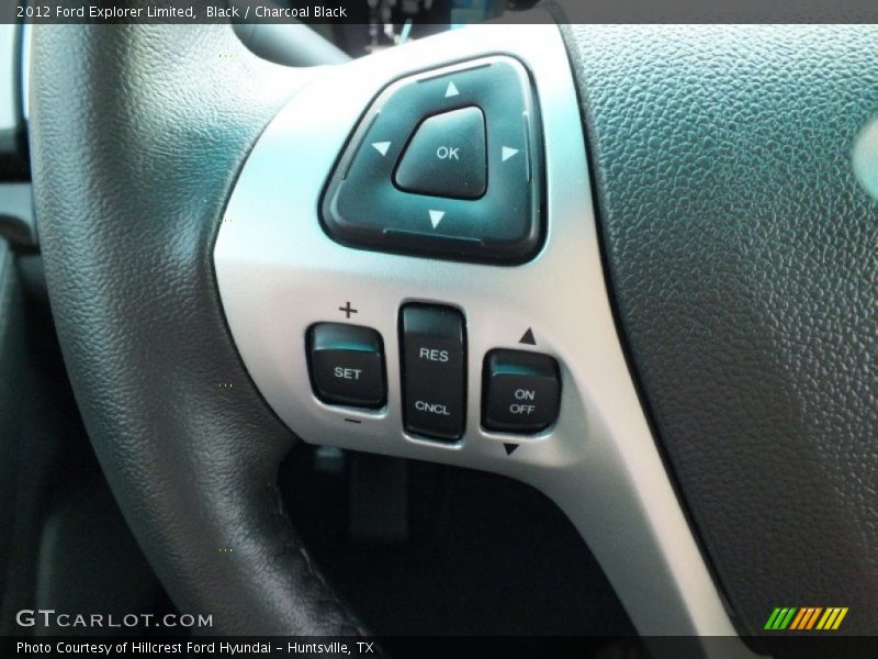 Black / Charcoal Black 2012 Ford Explorer Limited
