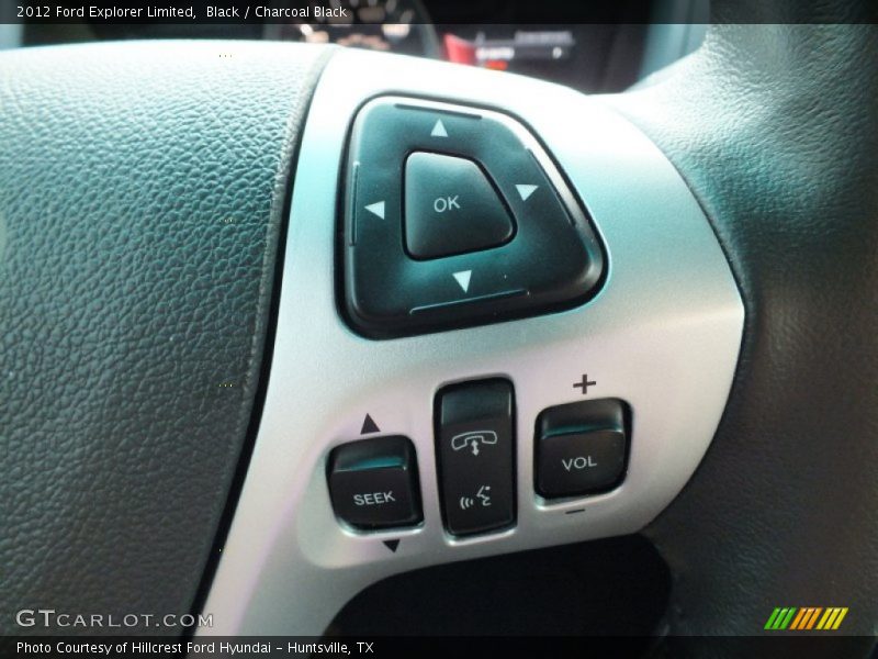 Black / Charcoal Black 2012 Ford Explorer Limited