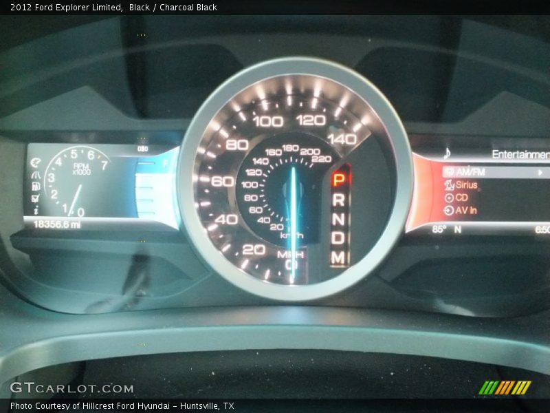 Black / Charcoal Black 2012 Ford Explorer Limited