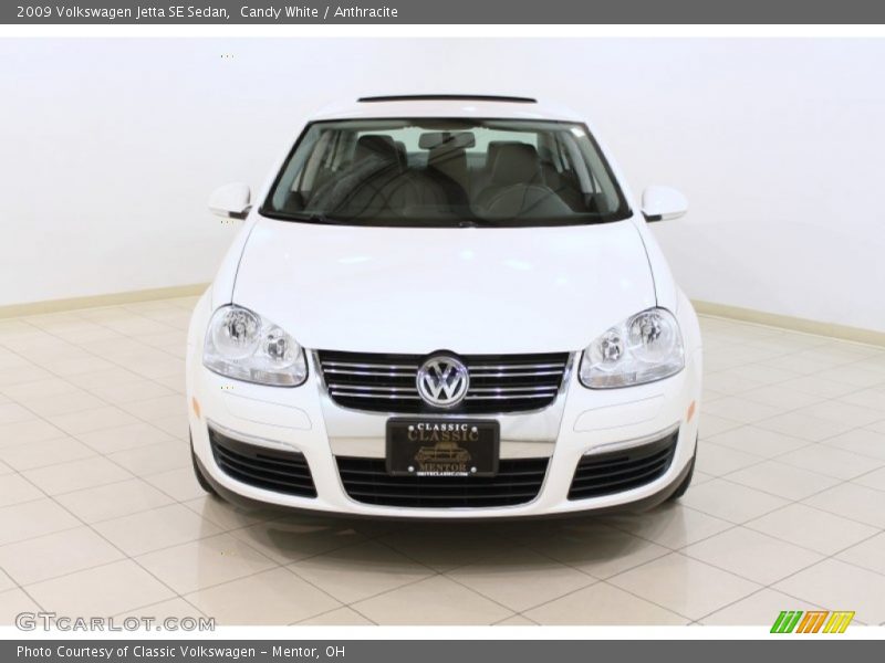 Candy White / Anthracite 2009 Volkswagen Jetta SE Sedan