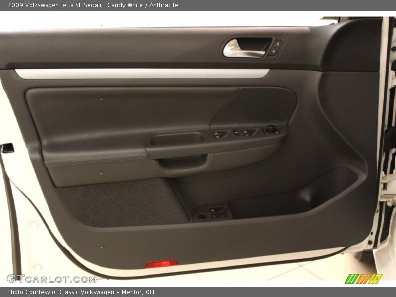 Candy White / Anthracite 2009 Volkswagen Jetta SE Sedan