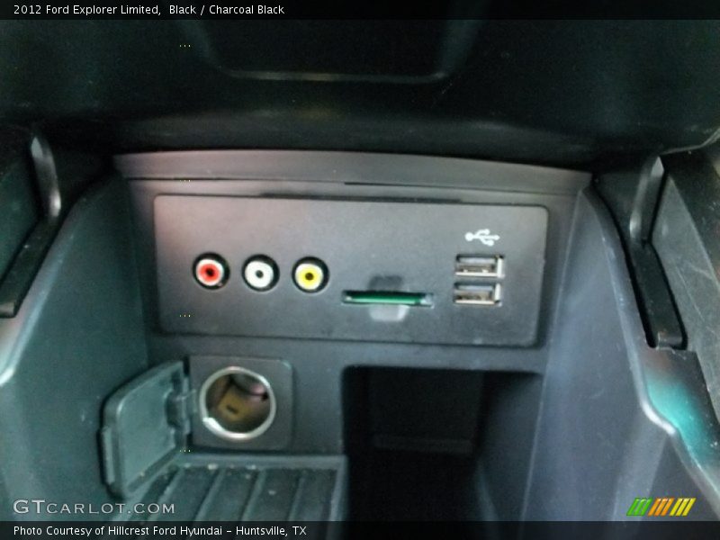 Black / Charcoal Black 2012 Ford Explorer Limited