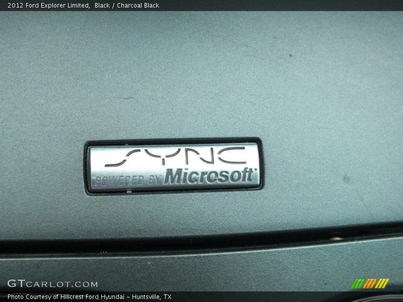 Black / Charcoal Black 2012 Ford Explorer Limited