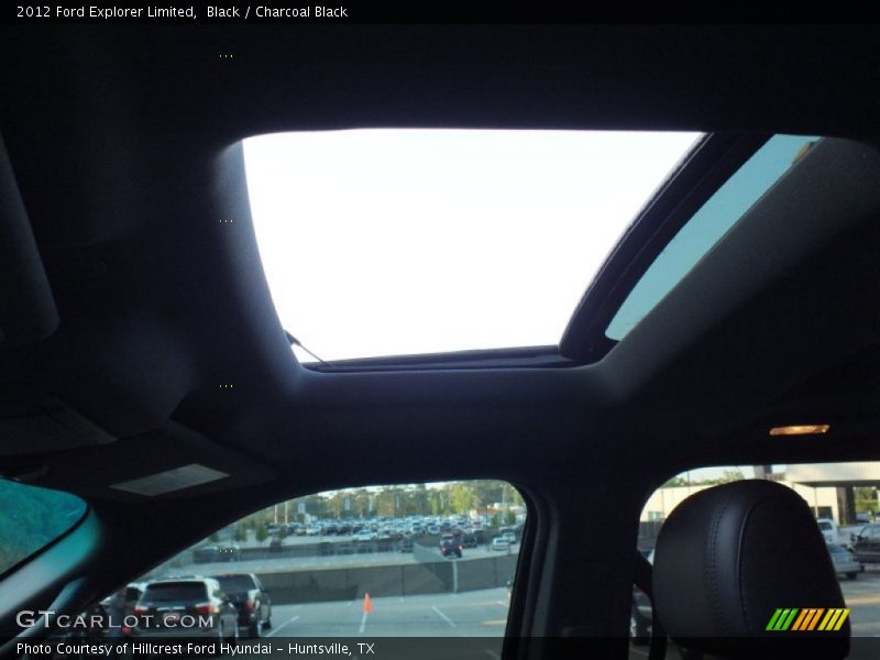 Black / Charcoal Black 2012 Ford Explorer Limited