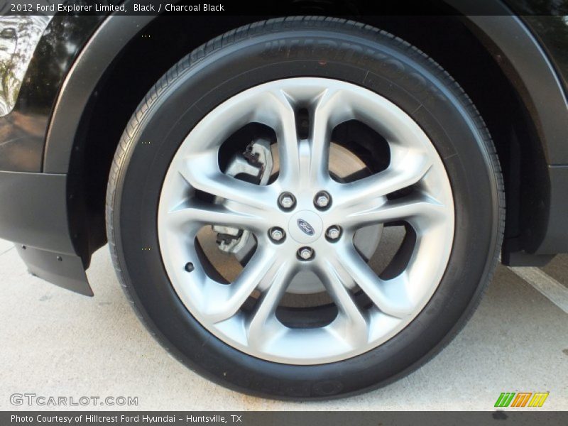Black / Charcoal Black 2012 Ford Explorer Limited