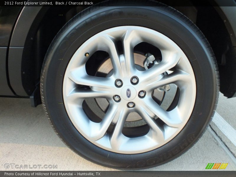 Black / Charcoal Black 2012 Ford Explorer Limited