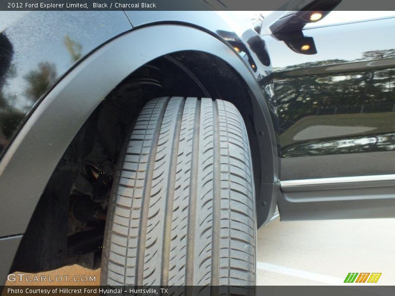 Black / Charcoal Black 2012 Ford Explorer Limited