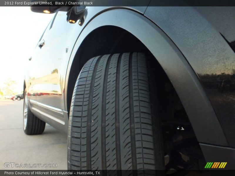 Black / Charcoal Black 2012 Ford Explorer Limited