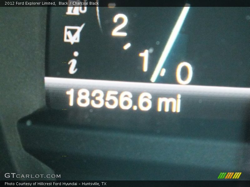 Black / Charcoal Black 2012 Ford Explorer Limited