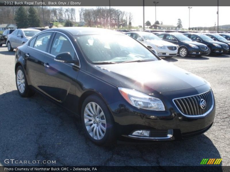 Black Onyx / Ebony 2012 Buick Regal Turbo