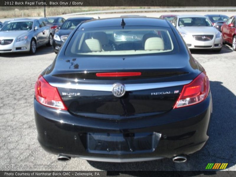 Black Onyx / Ebony 2012 Buick Regal Turbo