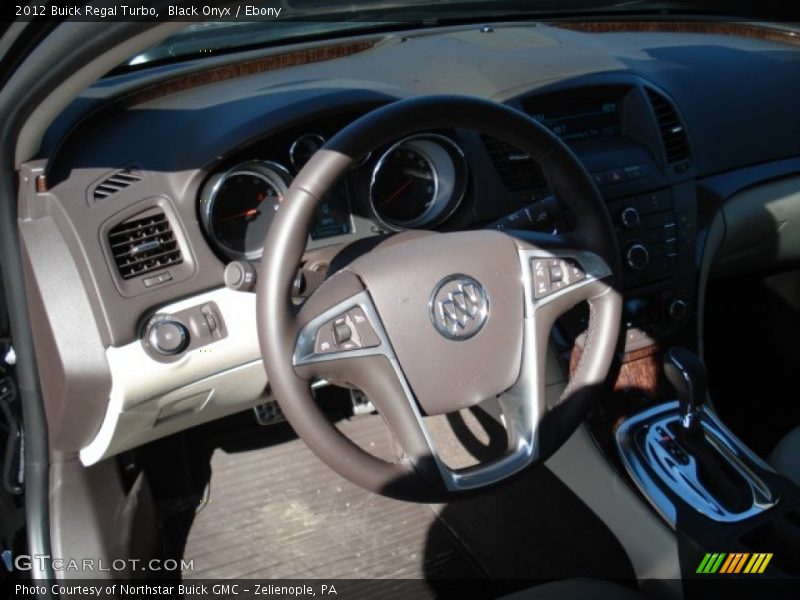 Black Onyx / Ebony 2012 Buick Regal Turbo