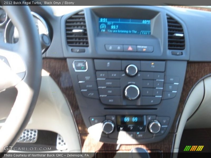 Black Onyx / Ebony 2012 Buick Regal Turbo