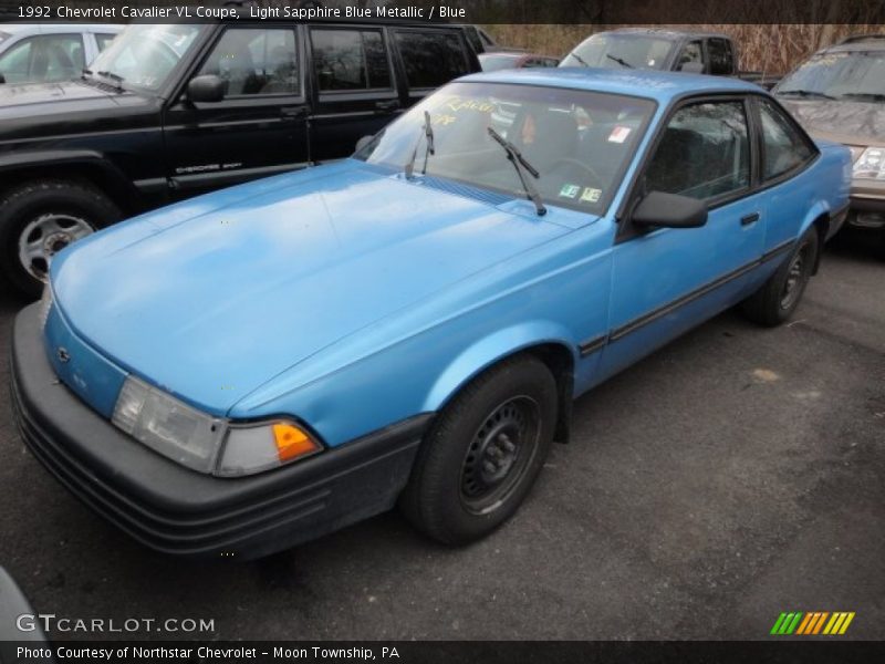 Front 3/4 View of 1992 Cavalier VL Coupe