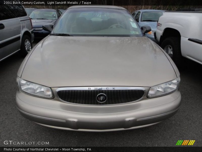 Light Sandrift Metallic / Taupe 2001 Buick Century Custom