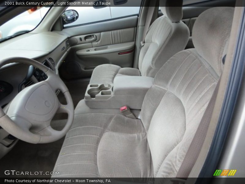 Light Sandrift Metallic / Taupe 2001 Buick Century Custom