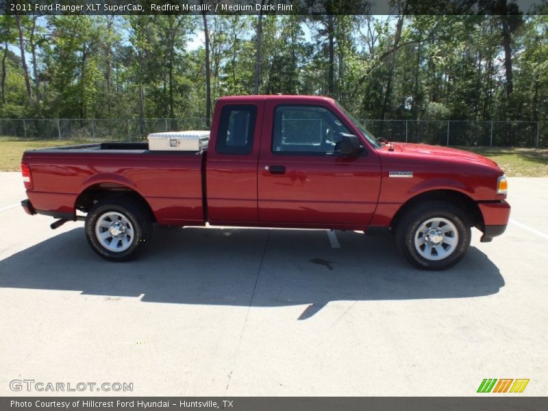 Redfire Metallic / Medium Dark Flint 2011 Ford Ranger XLT SuperCab