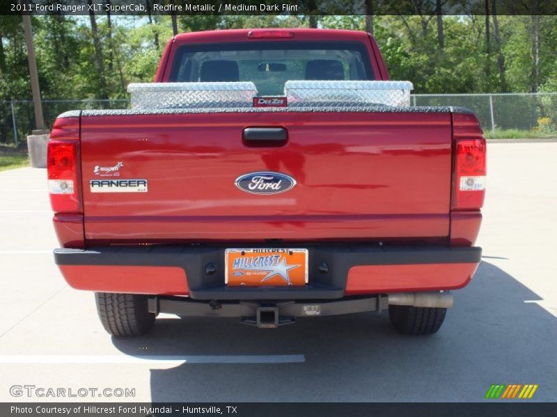 Redfire Metallic / Medium Dark Flint 2011 Ford Ranger XLT SuperCab