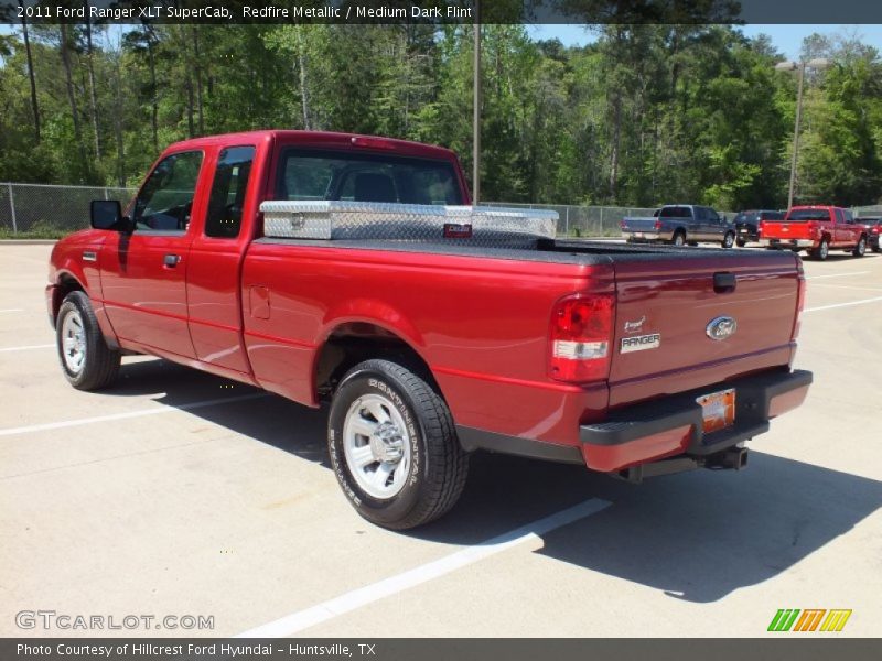 Redfire Metallic / Medium Dark Flint 2011 Ford Ranger XLT SuperCab