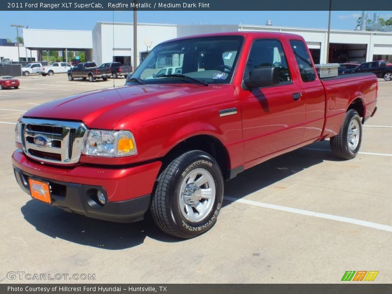 Redfire Metallic / Medium Dark Flint 2011 Ford Ranger XLT SuperCab