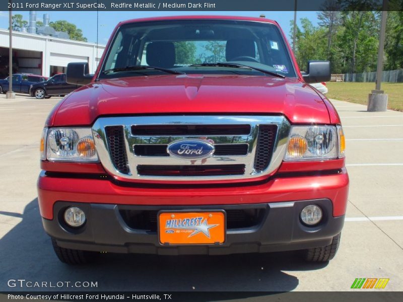 Redfire Metallic / Medium Dark Flint 2011 Ford Ranger XLT SuperCab