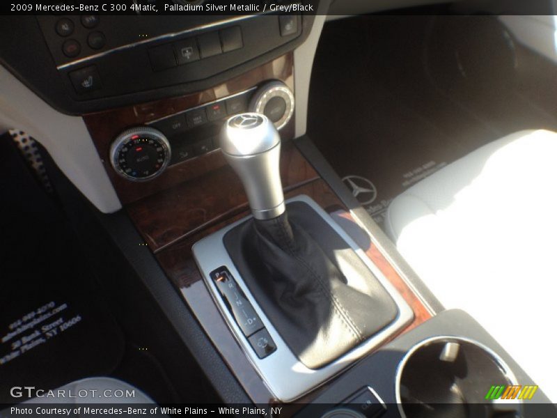 Palladium Silver Metallic / Grey/Black 2009 Mercedes-Benz C 300 4Matic