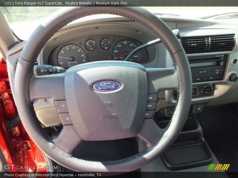 Redfire Metallic / Medium Dark Flint 2011 Ford Ranger XLT SuperCab