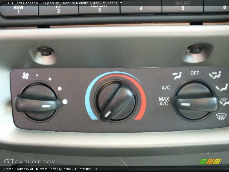 Redfire Metallic / Medium Dark Flint 2011 Ford Ranger XLT SuperCab
