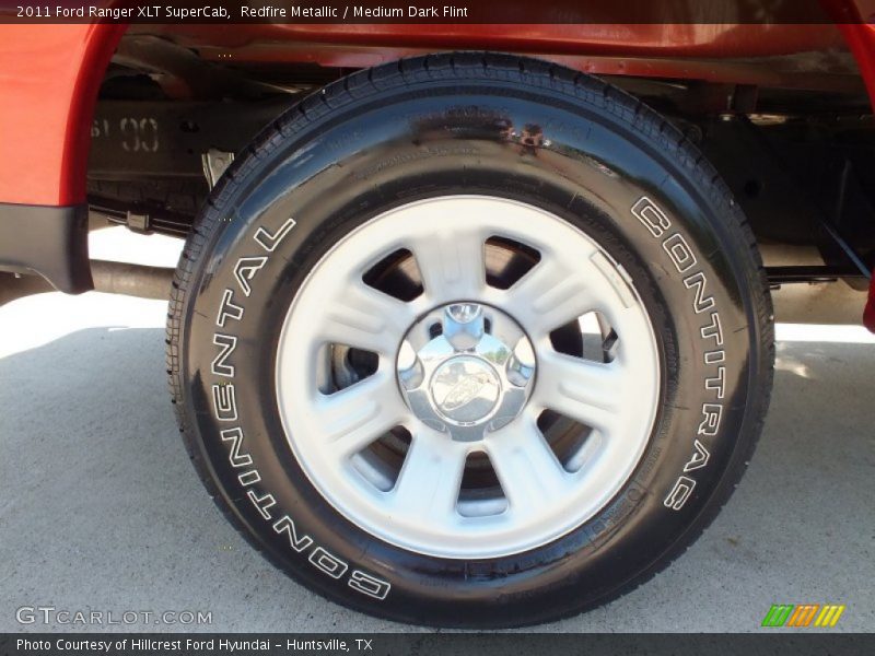Redfire Metallic / Medium Dark Flint 2011 Ford Ranger XLT SuperCab